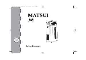 Bruksanvisning Matsui MAT-9KACW Luftkonditionering