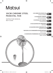 Brugsanvisning Matsui MSF13SSRE Ventilator