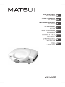 Handleiding Matsui M02SMW09E Contactgrill