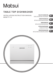 Handleiding Matsui MDWTT11E Vaatwasser