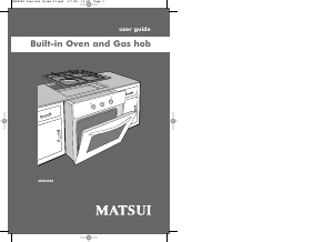 Manual Matsui MSP60SS Hob