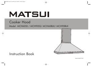 Manual Matsui MCH60BLK Cooker Hood