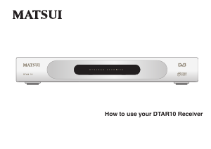 Handleiding Matsui DTAR10 Digitale ontvanger