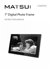 Manual Matsui L7MDPF09 Digital Photo Frame