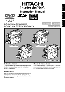 Handleiding Hitachi DZ-BX37A Camcorder