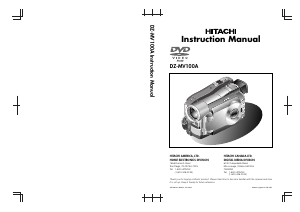 Manual Hitachi DZ-MV100A Camcorder