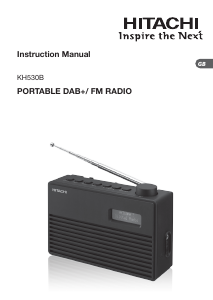 Manual Hitachi KH530B Radio