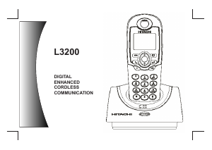 Manual Hitachi DCT100 Wireless Phone