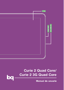 Manual de uso bq Curie 2 Tablet