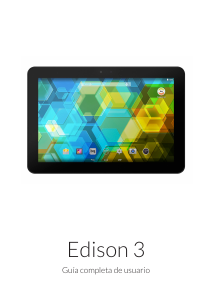Manual de uso bq Edison 3 Tablet