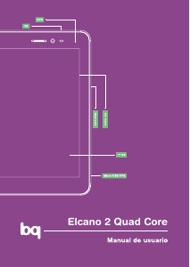 Manual de uso bq Elcano 2 QC Tablet