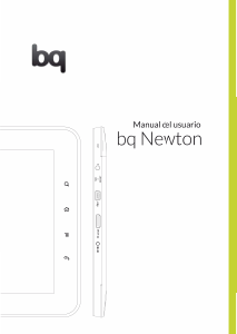 Manual de uso bq Newton Tablet