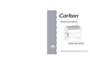 Manual Carlton CH2000 Heater