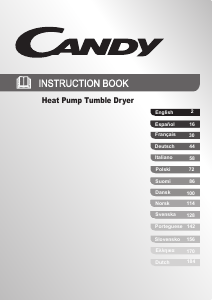 Manuale Candy GCS 9913A1-S Asciugatrice