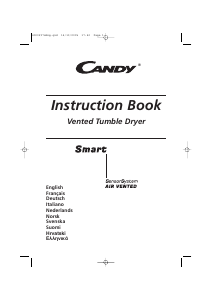 Manuale Candy CV1 66-S Asciugatrice