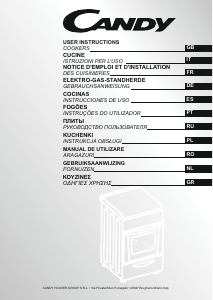 Manual de uso Candy CGM6722SHX Cocina