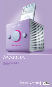 Manual Boynq iCube II Speaker Dock