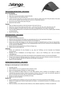 Mode d’emploi Vango Lima 200 Tente