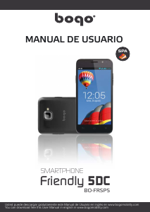 Manual de uso Bogo Friendly 5DC Teléfono móvil