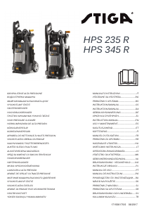 Manual Stiga HPS 345 R Pressure Washer