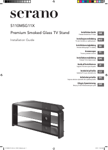 Instrukcja Serano S110MSG11X Szafka pod TV