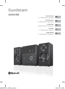 Manual Sandstrøm SANDVIBE Speaker