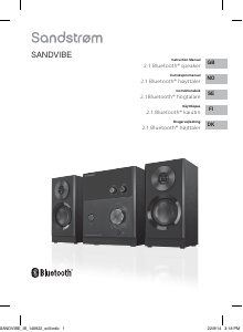 Handleiding Sandstrøm SANDVIBE Luidspreker