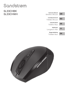 Manual Sandstrøm SL33CHBK Mouse