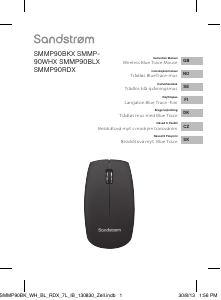 Manual Sandstrøm SMMP90RDX Mouse