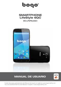 Manual de uso Bogo LifeStyle 6-QC Teléfono móvil