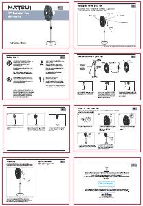 Handleiding Matsui MSF403SS Ventilator