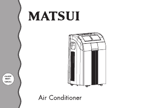 Handleiding Matsui MAT12KAC Airconditioner