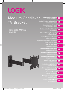 Kullanım kılavuzu Logik LCM11X Askı aparatı