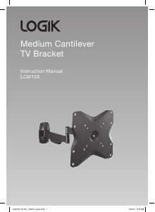 Bruksanvisning Logik LCM12X Väggfäste