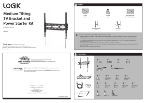 사용 설명서 Logik LTPSKM18 벽 마운트