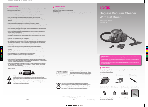 Manual Logik L16VRP12 Vacuum Cleaner