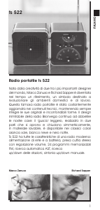 Manual Brionvega Cubo TS522 Radio