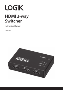 Handleiding Logik LHDSW19 HDMI Switch