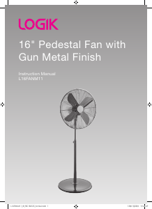 Manual Logik L16FANM11 Fan