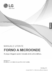 Manuale LG MH6535GIS Microonde