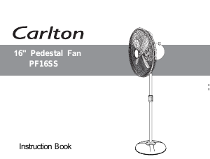 Manual Hitachi PF16SS Fan