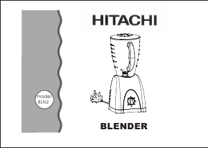 Handleiding Hitachi BLN2 Blender