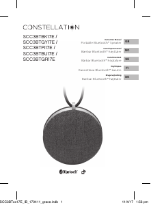 Manual Constellation SCC3BTPI17E Speaker