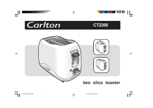 Manual Carlton CT2200 Toaster