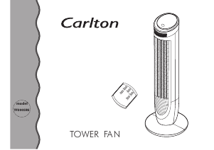 Manual Carlton TF2005RS Fan