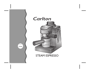 Handleiding Carlton CEM2B Espresso-apparaat