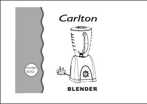 Handleiding Carlton BLN2 Blender