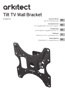 Bruksanvisning Arkitect ATVBCT14 Veggfeste