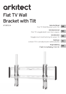 Bruksanvisning Arkitect ATVBTL14 Veggfeste