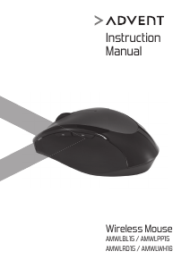 Manual Advent AMWLRD15 Mouse